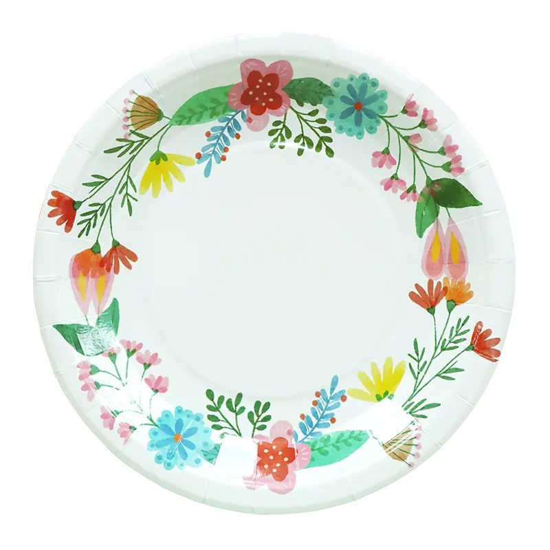 8.5인치 종이 접시 24CT